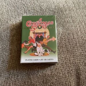 A Christmas story playing cards
